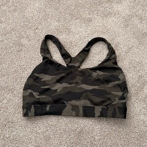 Athleta Women’s size small Camo Racerback Sports Bra